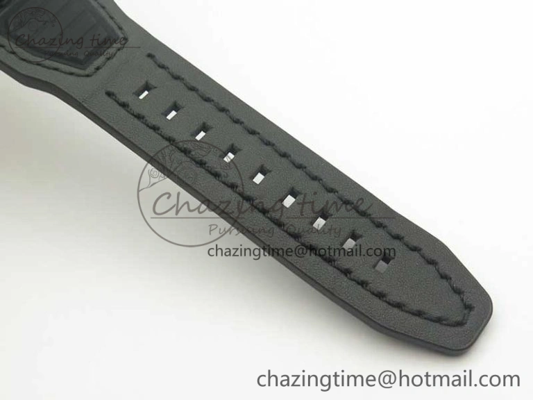 SevenFriday M3-01 PVD-LE SVF 1:1 Best Edition Black Dial On Black Leather Strap Miyota 8215 (Free Rubber Strap)