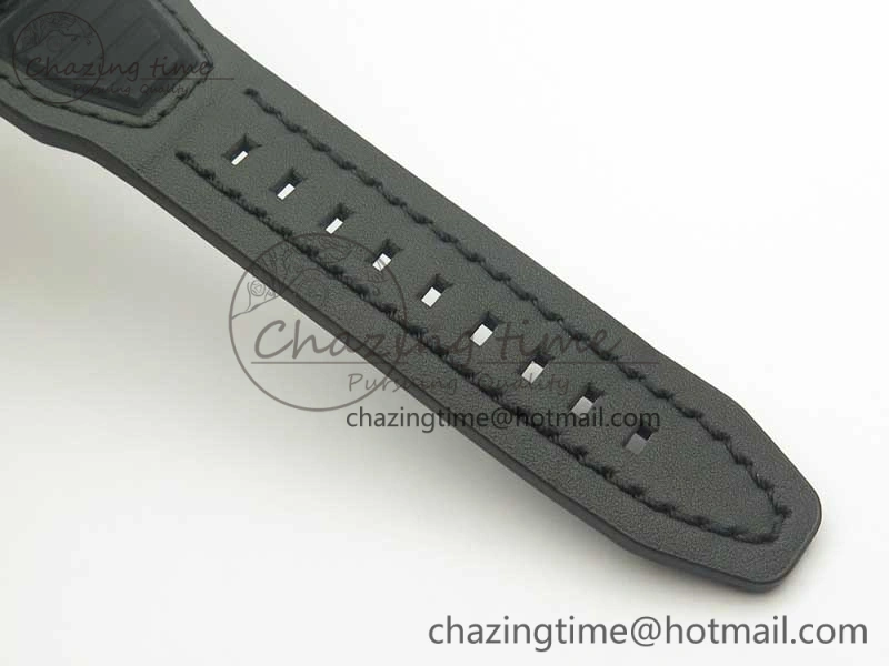 SevenFriday M3-01 PVD-LE SVF 1:1 Best Edition Black Dial On Black Leather Strap Miyota 8215 (Free Rubber Strap)