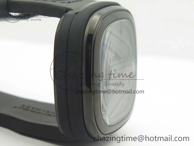 SevenFriday M3-01 PVD-LE SVF 1:1 Best Edition Black Dial On Black Leather Strap Miyota 8215 (Free Rubber Strap)