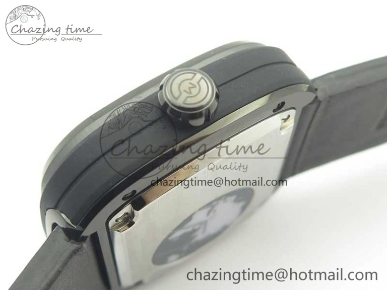 SevenFriday M3 01 SVF 1:1 Best Edition Black Dial on Black Leather Strap Miyota 8215 (Free Extra Strap)