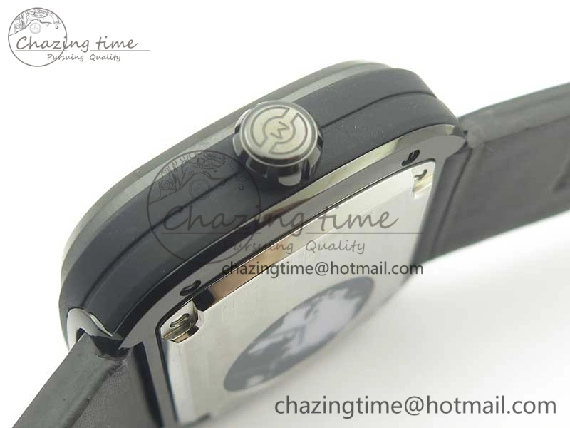 SevenFriday M3 01 SVF 1:1 Best Edition Black Dial on Black Leather Strap Miyota 8215 (Free Extra Strap)