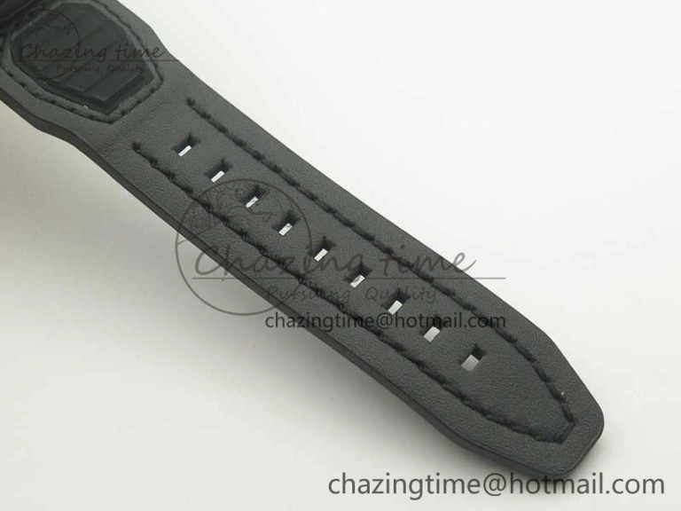 SevenFriday M3 01 SVF 1:1 Best Edition Black Dial on Black Leather Strap Miyota 8215 (Free Extra Strap)