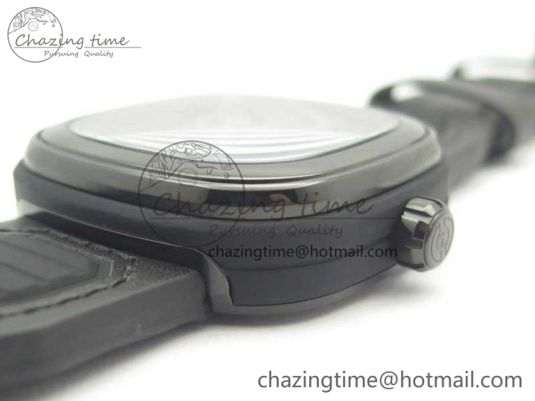 SevenFriday M3 01 SVF 1:1 Best Edition Black Dial on Black Leather Strap Miyota 8215 (Free Extra Strap)
