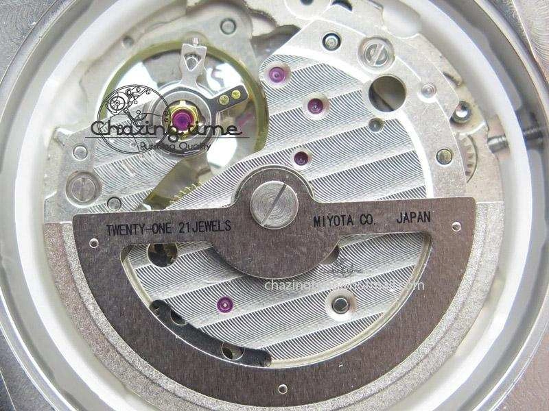 SevenFriday P1-2 SWF 1:1 Best Edition on White Leather Strap Miyota 82S7