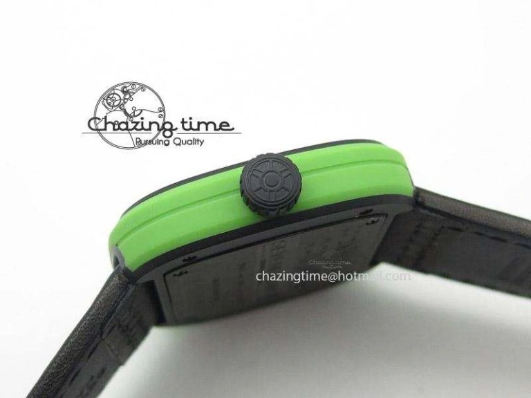SevenFriday P1-5 SWF 1:1 Best Edition on Black Leather Strap Miyota 82S7