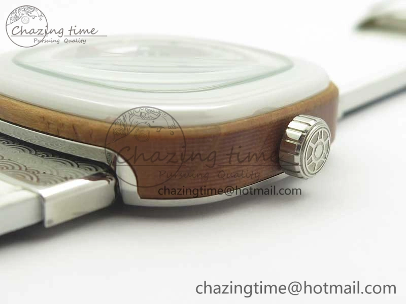 SevenFriday P1B-03 Japan Limited Edition SVF 1:1 Best Edition On White Leather Strap Miyota 82S7 (Free Rubber Strap)