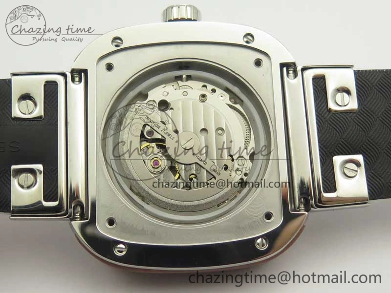 SevenFriday P1B-03 Japan Limited Edition SVF 1:1 Best Edition On White Leather Strap Miyota 82S7 (Free Rubber Strap)