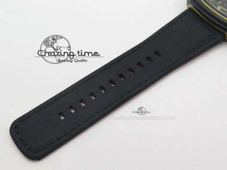 SevenFriday P2-2 SWF 1:1 Best Edition Black Dial on Black Leather Strap Miyota 82S7