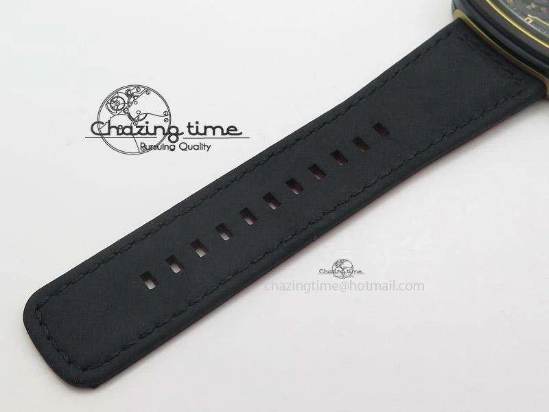 SevenFriday P2-2 SWF 1:1 Best Edition Black Dial on Black Leather Strap Miyota 82S7