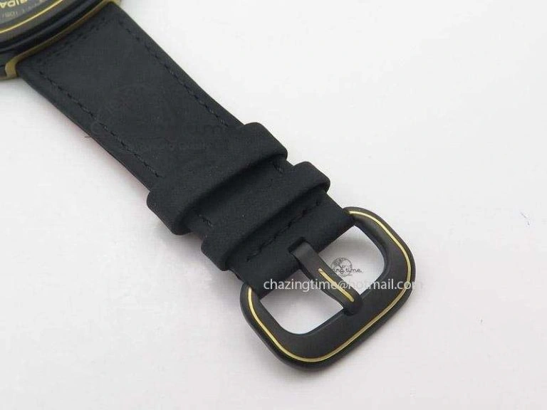 SevenFriday P2-2 SWF 1:1 Best Edition Black Dial on Black Leather Strap Miyota 82S7