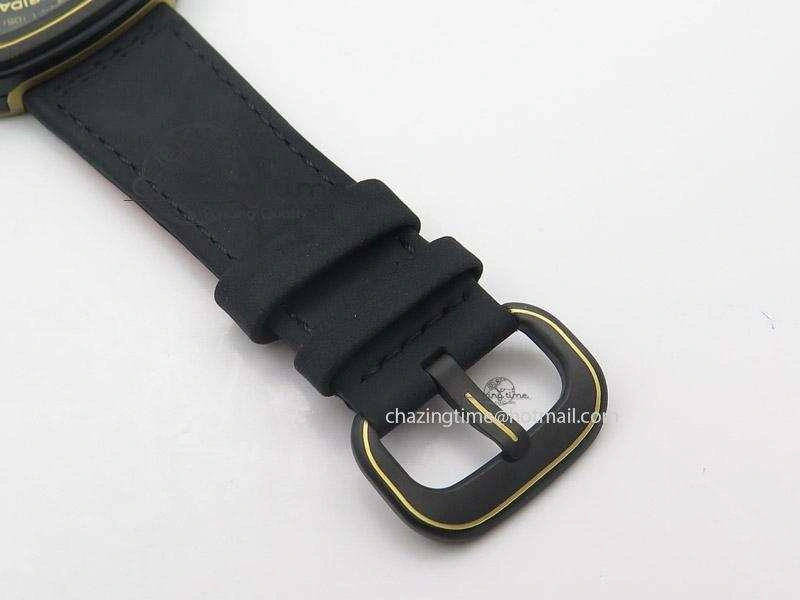 SevenFriday P2-2 SWF 1:1 Best Edition Black Dial on Black Leather Strap Miyota 82S7