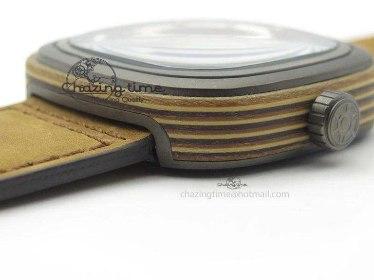 SevenFriday P2B 03-W ‘Woody’ NFC V6F Best Edition On Brown Asso Strap Miyota 82S7