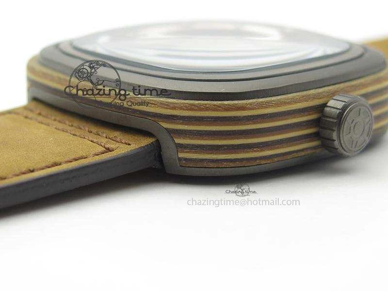 SevenFriday P2B 03-W ‘Woody’ NFC V6F Best Edition On Brown Asso Strap Miyota 82S7