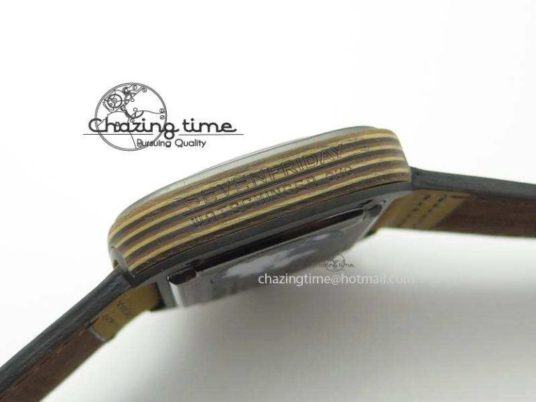 SevenFriday P2B 03-W ‘Woody’ NFC V6F Best Edition On Brown Asso Strap Miyota 82S7