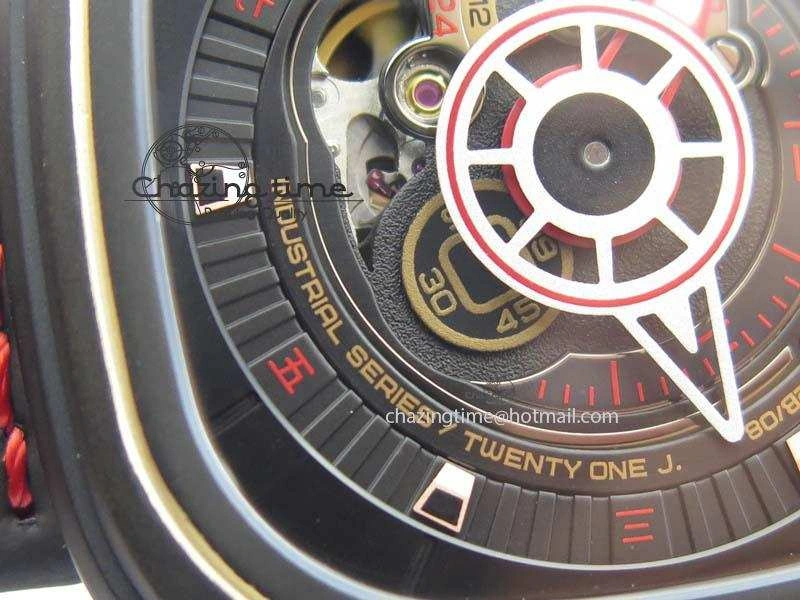 SevenFriday P2B 08 ‘Lucky Edition’ SF Best Edition On Leather Strap Miyota 82S7