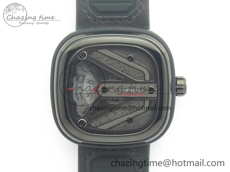 SevenFriday P2B 08 ‘Lucky Edition’ SF Best Edition On Leather Strap Miyota 82S7