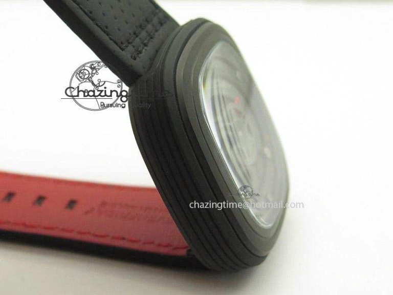 SevenFriday P3-1 SWF 1:1 Best Edition Black Dial on Black Leather Strap Miyota 82S7