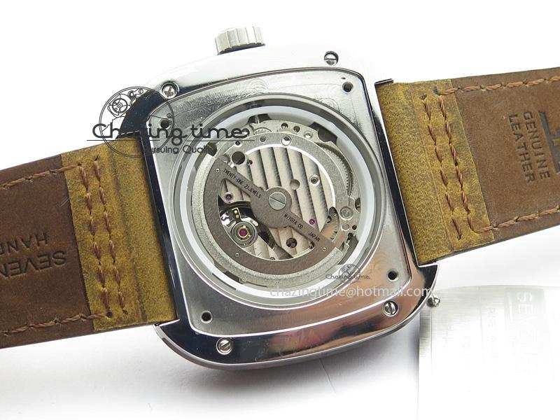 SevenFriday P3-2 ‘Woody’ V6F Best Edition On Brown Asso Strap Miyota 82S7