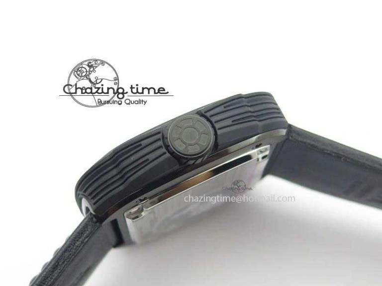 SevenFriday P3B 01 ‘Racer’ V6F Best Edition On Black Leather Strap Miyota 82S7