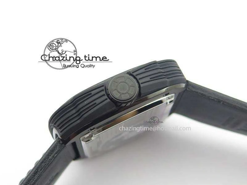 SevenFriday P3B 01 ‘Racer’ V6F Best Edition On Black Leather Strap Miyota 82S7