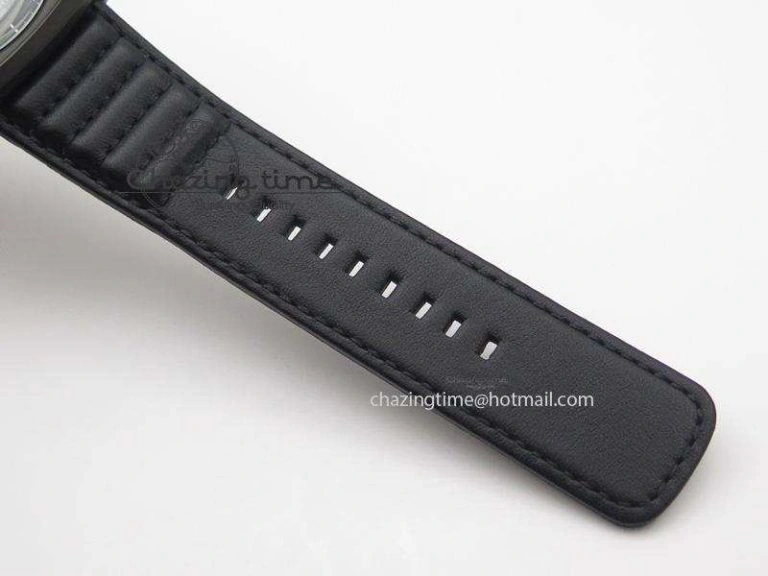 SevenFriday PVD V3-01 V6F 1:1 Best Edition Black Silver Dial On Black Leather Strap Miyota 82S7