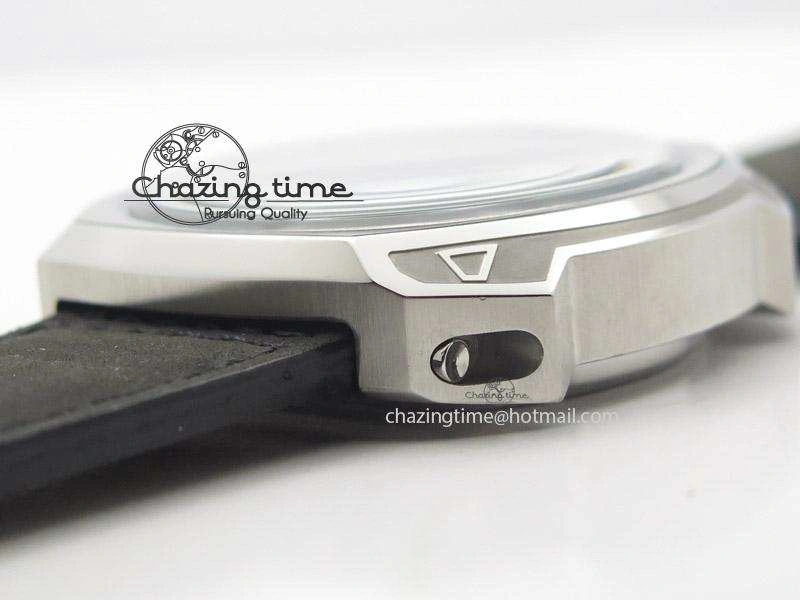 SevenFriday V1-01 V6F 1:1 Best Edition Silver Dial On Black Leather Strap Miyota 82S7