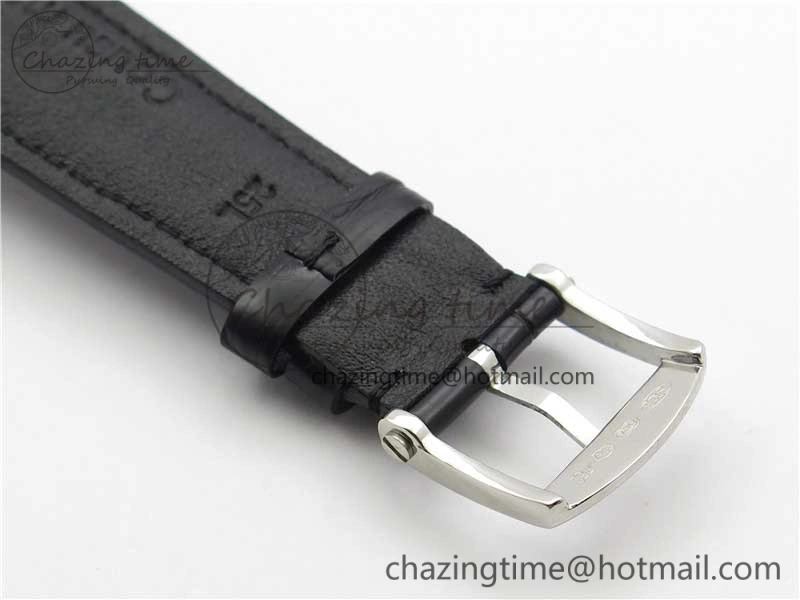 Sexual Revolution Erotic Watch SS ZSF White Dial SS Markers on Black Leather Strap A23J