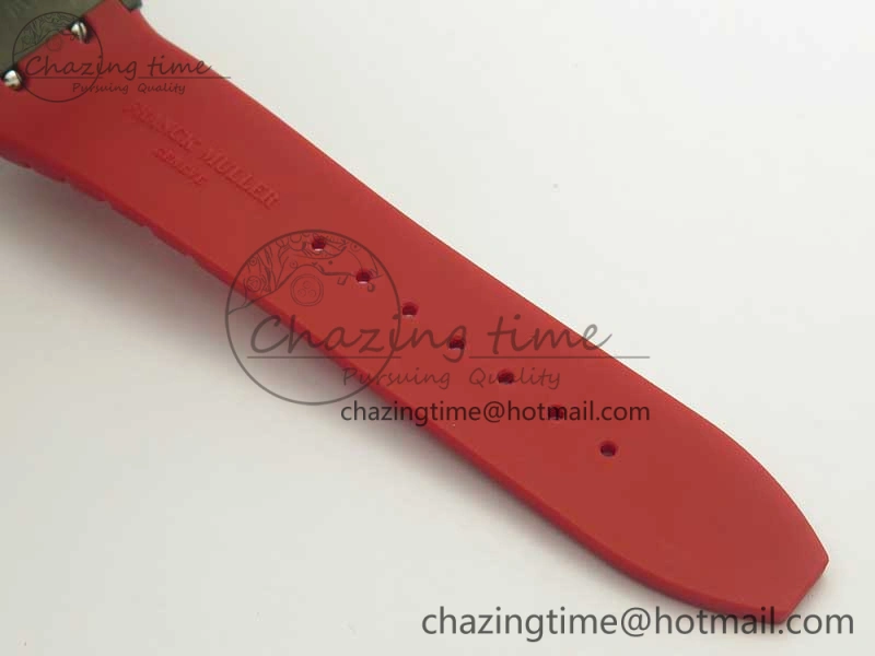 Skafander DLC  Red On Red Rubber Strap MIYOTA 8215