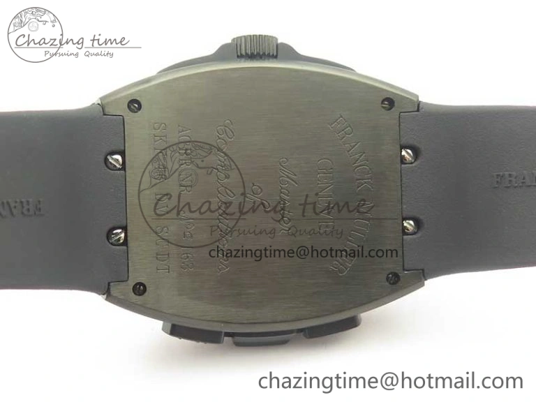 Skafander RG Black On Black Rubber Strap MIYOTA 8215