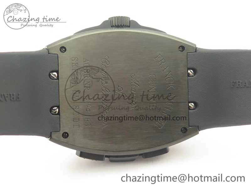 Skafander RG Black On Black Rubber Strap MIYOTA 8215