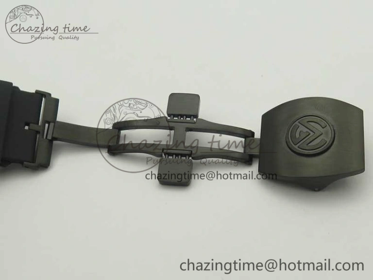 Skafander RG Black On Black Rubber Strap MIYOTA 8215