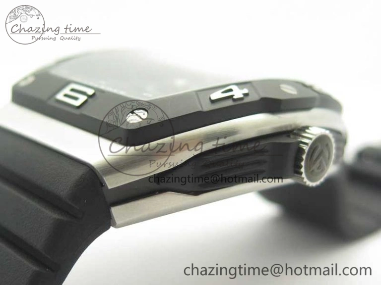 Skafander SS Black On Black Rubber Strap MIYOTA 8215