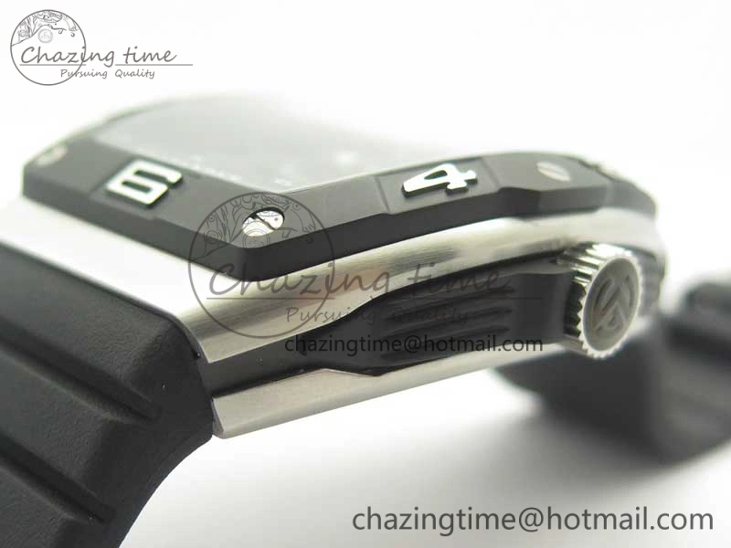 Skafander SS Black On Black Rubber Strap MIYOTA 8215