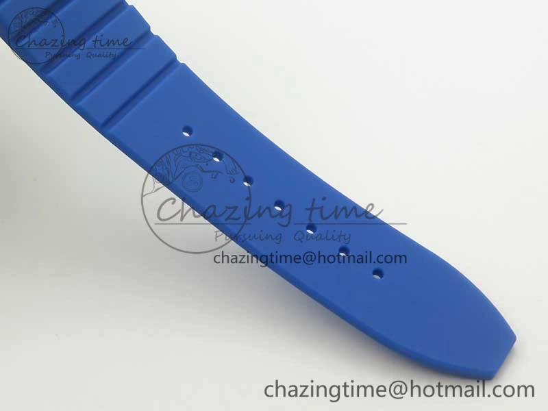 Skafander SS Blue On Blue Rubber Strap MIYOTA 8215
