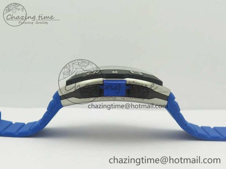 Skafander SS Blue On Blue Rubber Strap MIYOTA 8215