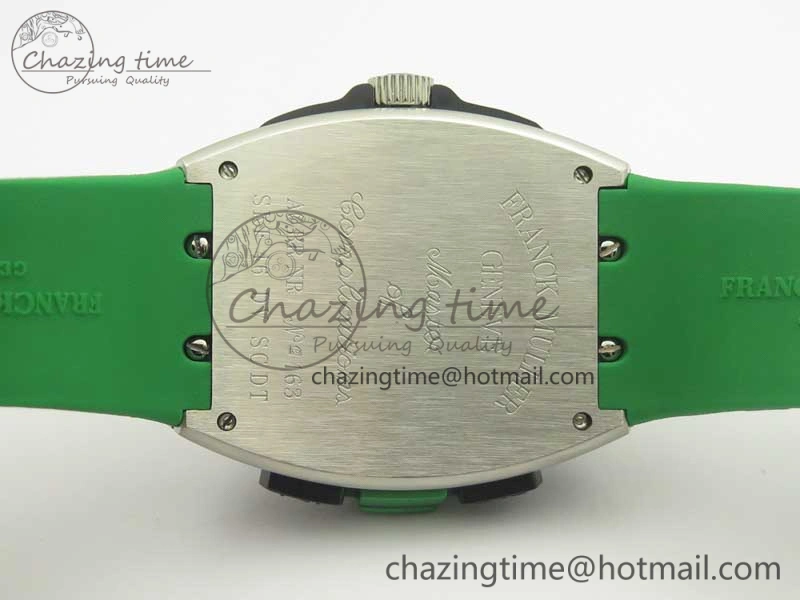 Skafander SS Green On Green Rubber Strap MIYOTA 8215