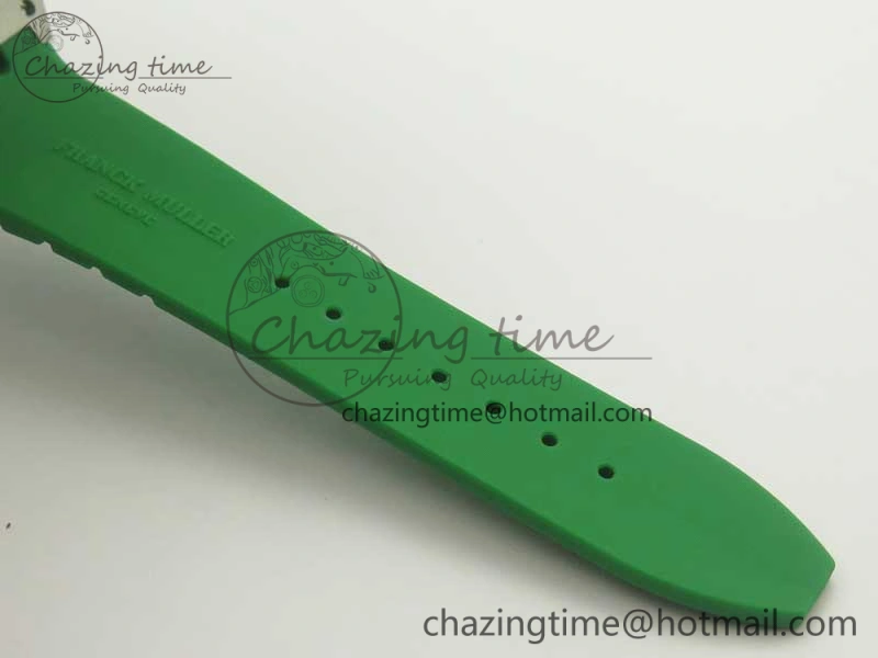 Skafander SS Green On Green Rubber Strap MIYOTA 8215