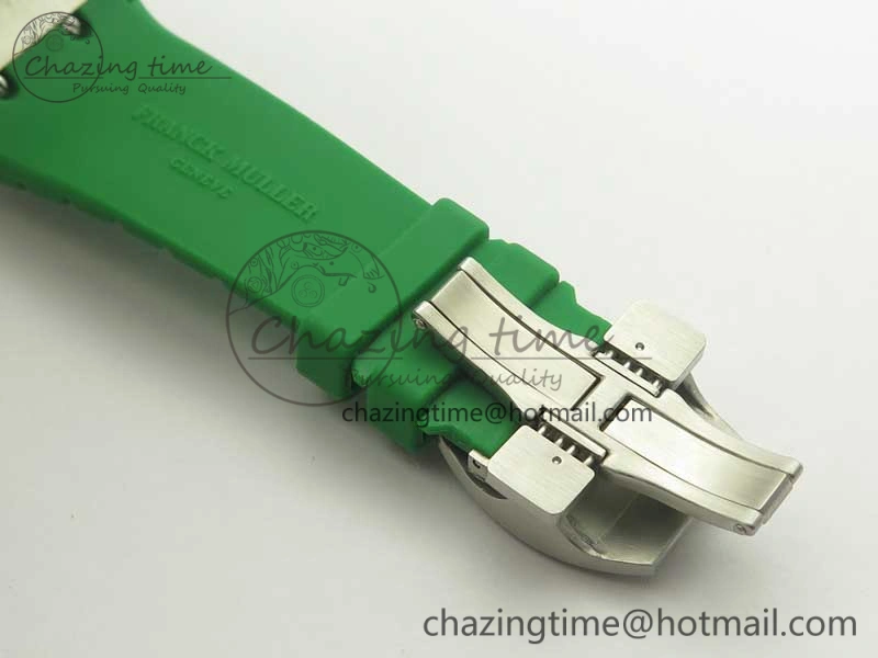 Skafander SS Green On Green Rubber Strap MIYOTA 8215