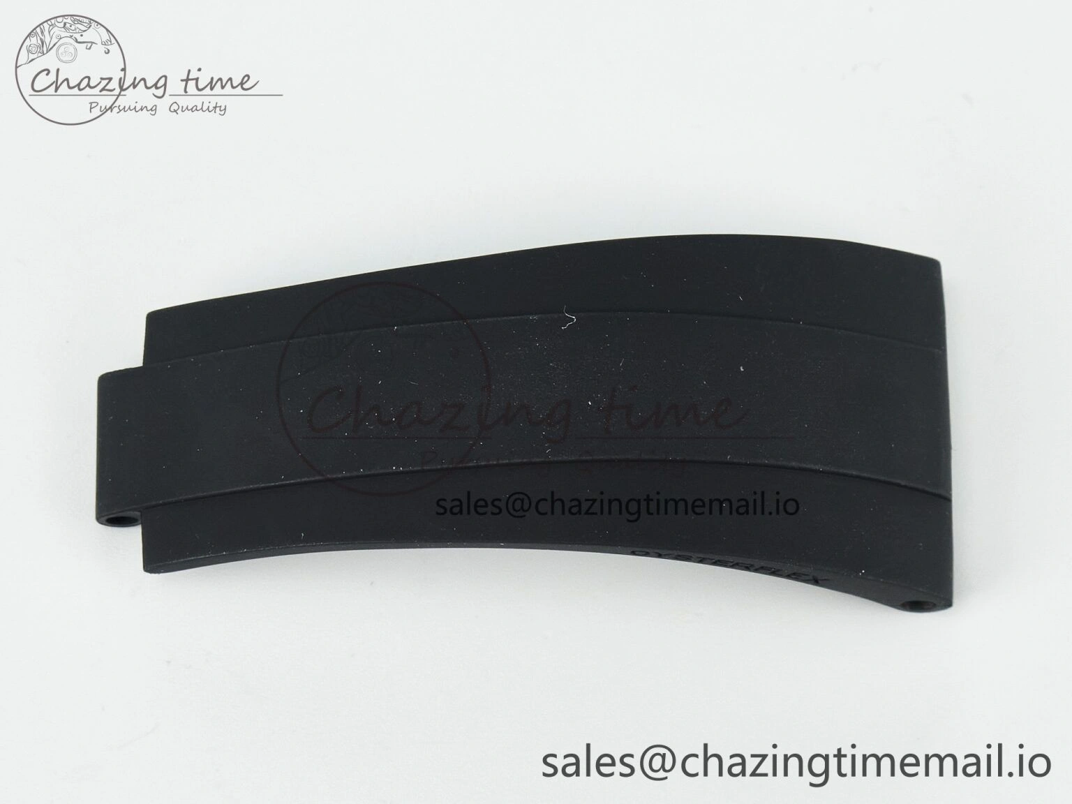 Sky-Dweller 1:1 Best Edition Black Rubber Strap (Fits the Gen size)
