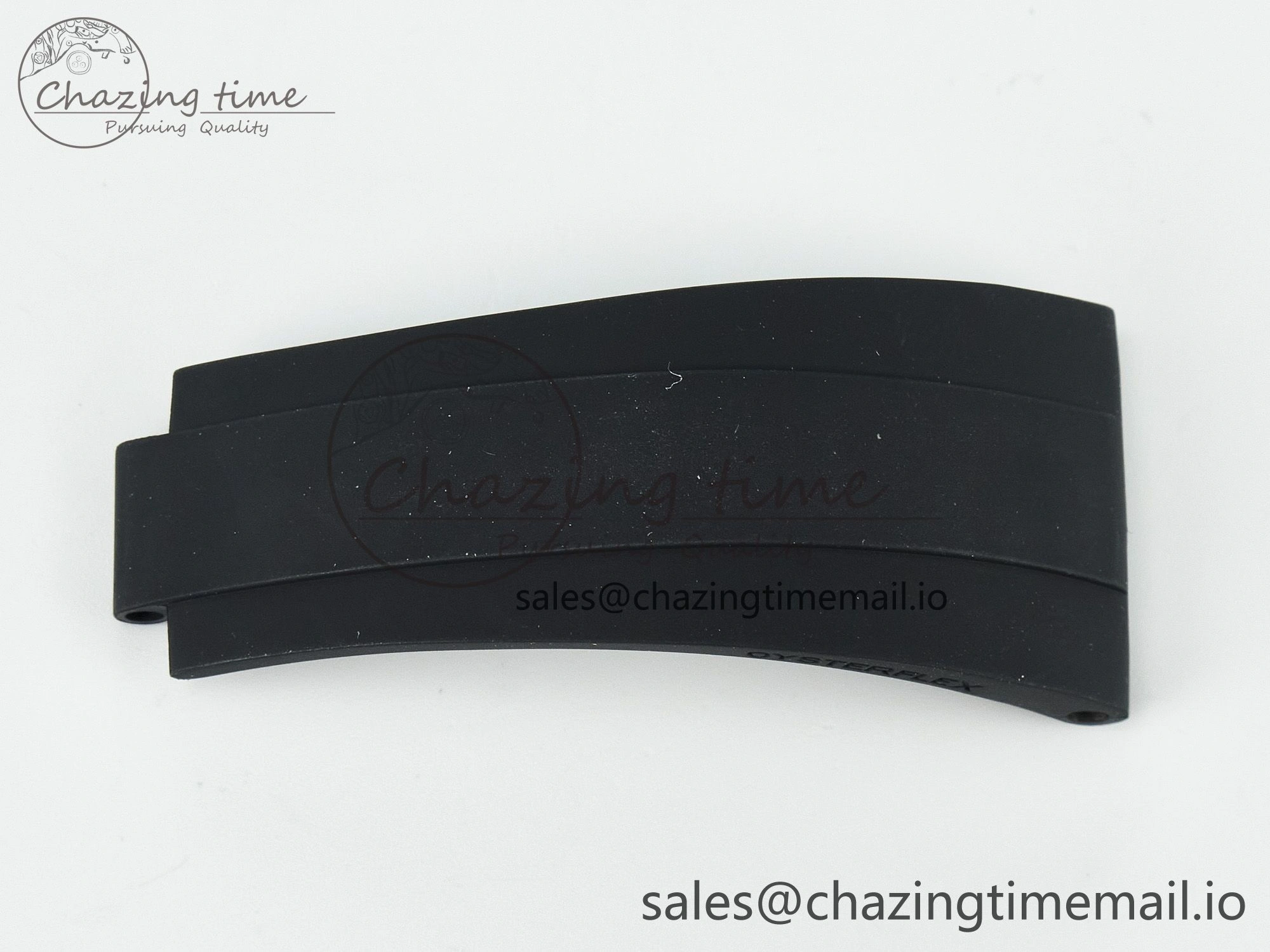 Sky-Dweller 1:1 Best Edition Black Rubber Strap (Fits the Gen size)