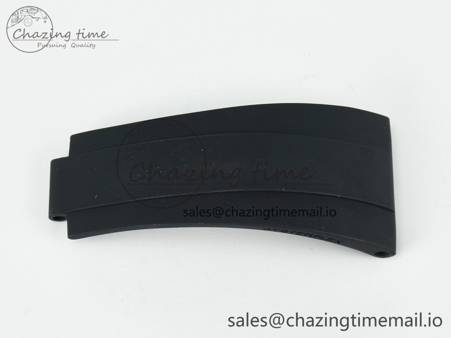 Sky-Dweller 1:1 Best Edition Black Rubber Strap (Fits the Gen size)