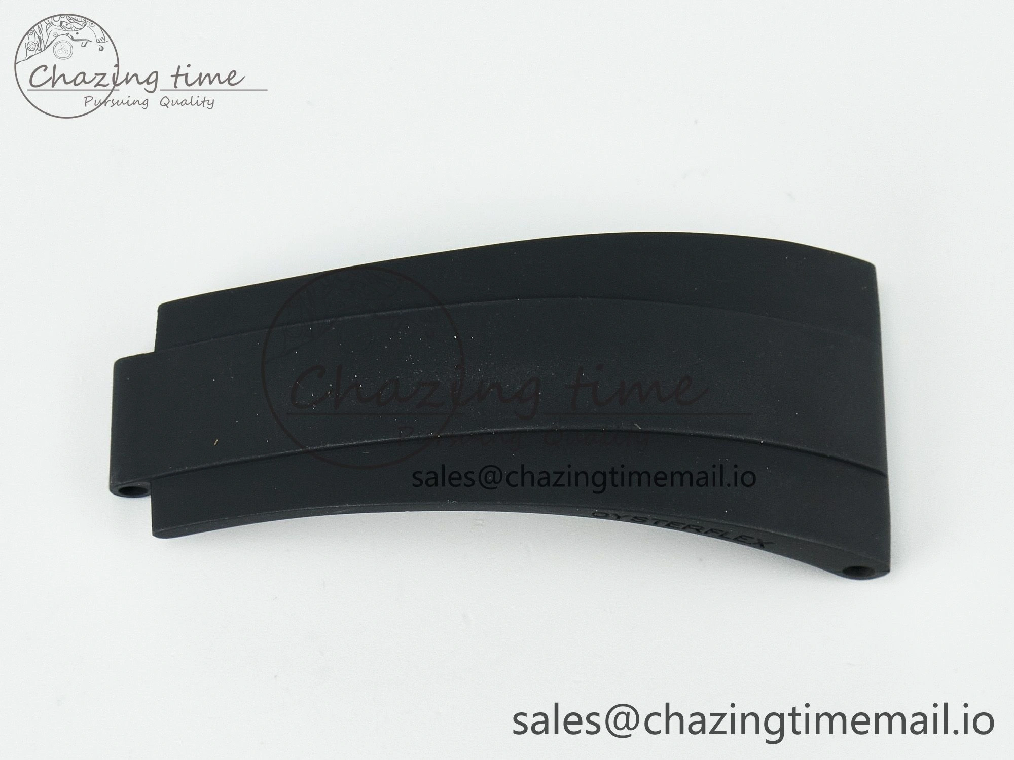 Sky-Dweller 1:1 Best Edition Black Rubber Strap (Fits the Gen size)