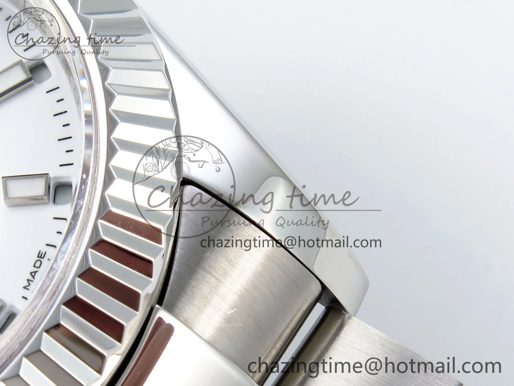 Sky-Dweller 326934 904L SS ZF 1:1 Best Edition White Dial on SS Bracelet A2824