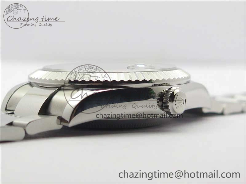Sky-Dweller 326934 SS Noob 1:1 Best Edition Black Dial on SS Bracelet Asian 23J to 9001