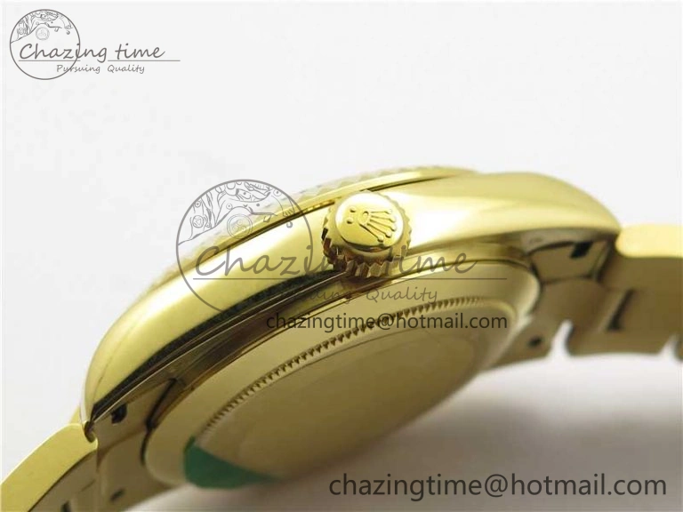 Sky-Dweller 326934 YG AIF Gold Dial on YG Bracelet A23J to 9001