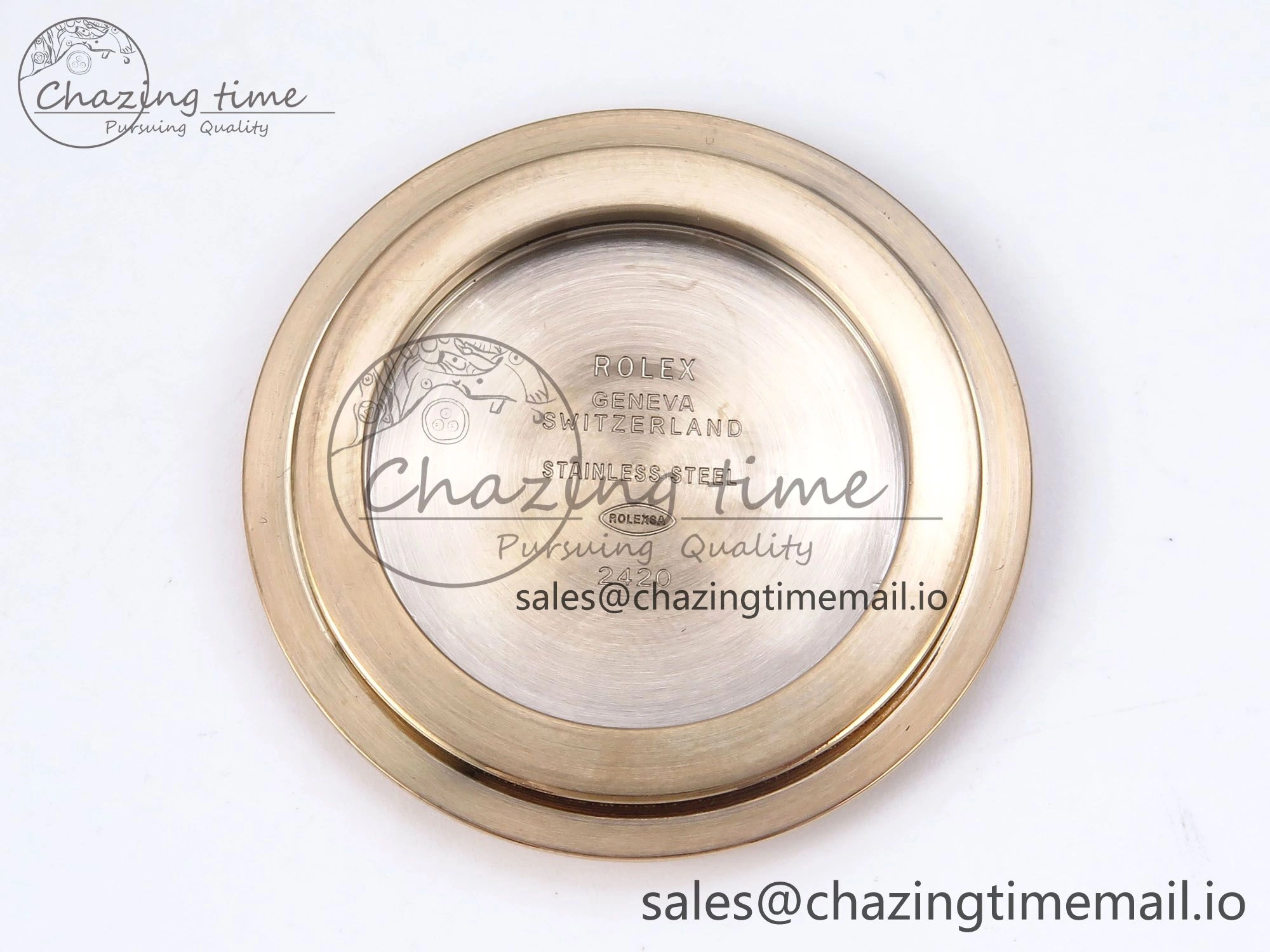 Sky-Dweller 336235 RG ZF 1:1 Best Edition Brown Dial on Oysterflex Strap A23J (Gain Weight)