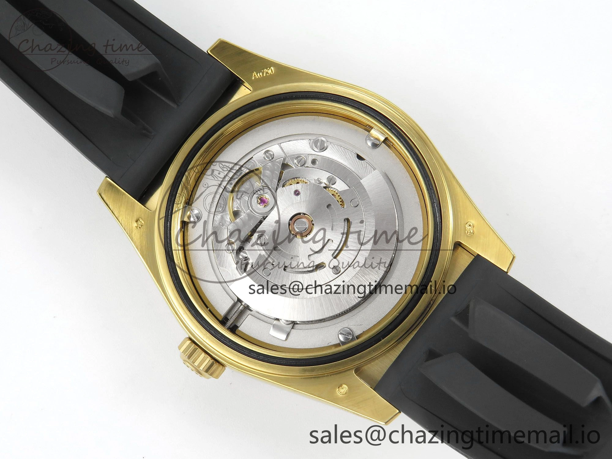 Sky-Dweller 336238 YG ZF 1:1 Best Edition Mint Green Dial on Oysterflex Rubber Strap Asian 2824(Gain Weight)