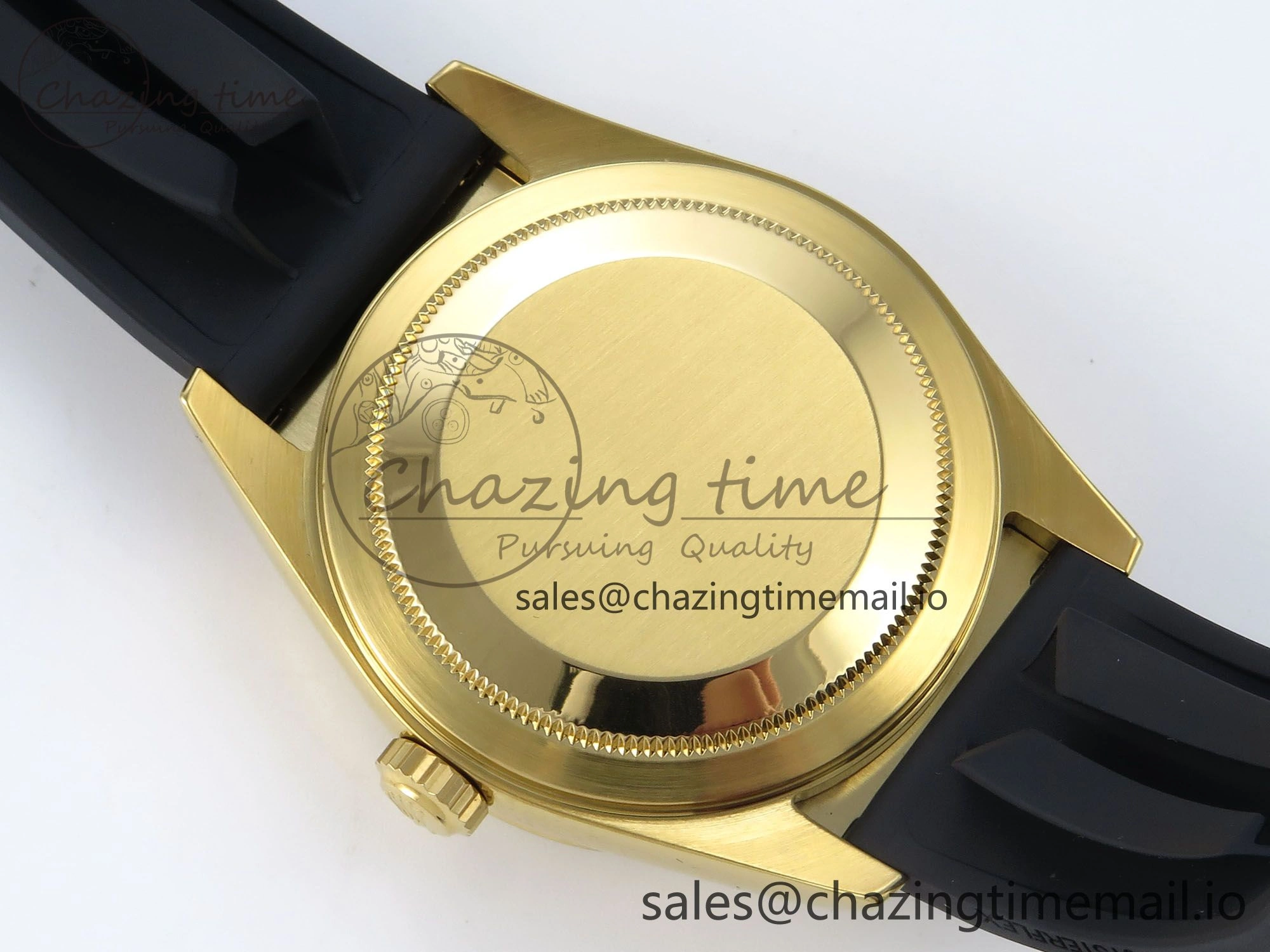Sky-Dweller 336238 YG ZF 1:1 Best Edition White Dial on Oysterflex Strap A23J (Gain Weight)
