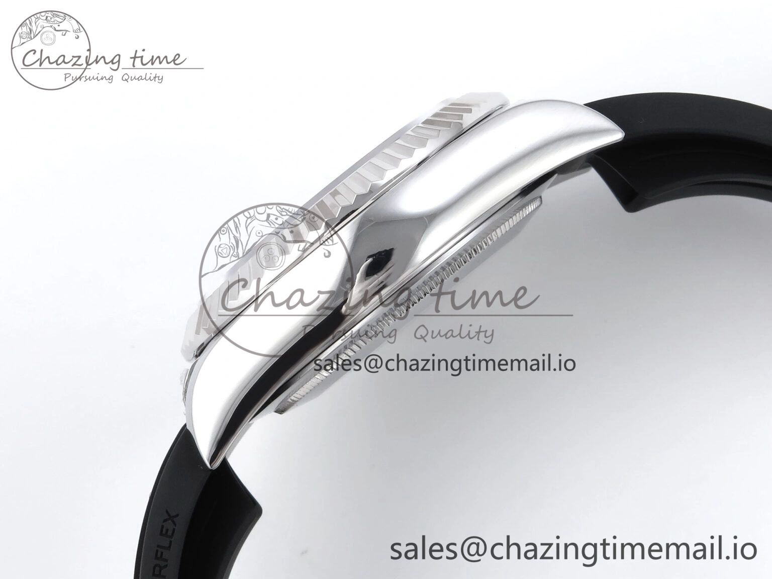 Sky-Dweller 336239 SS ZF 1:1 Best Edition Black Dial on Oysterflex Strap A23J (Gain Weight)