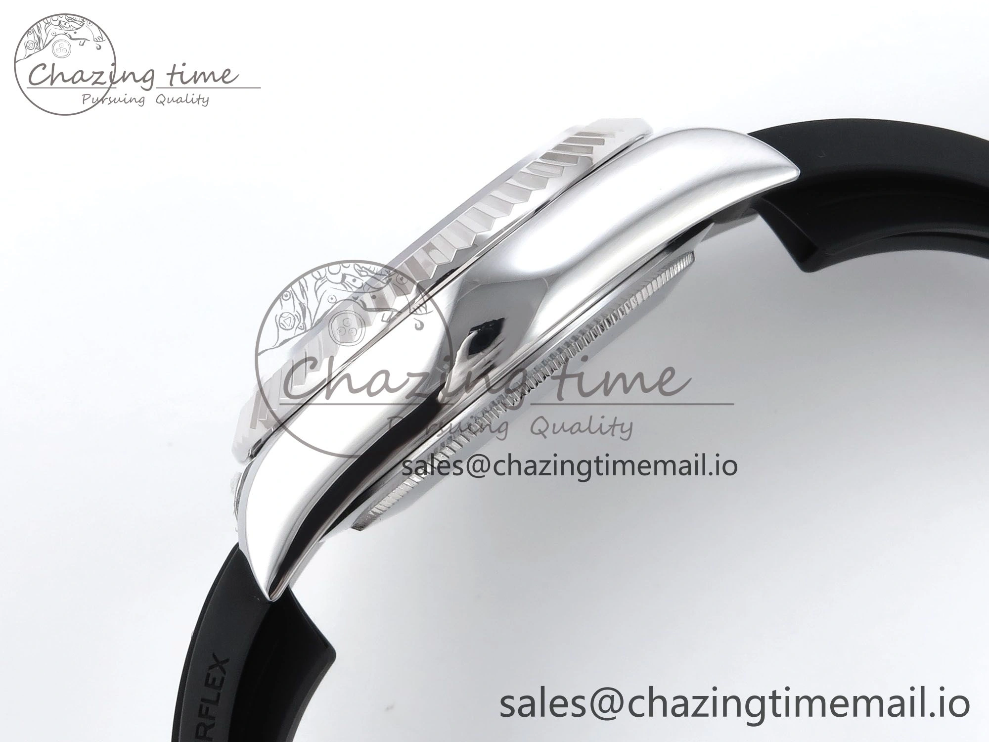 Sky-Dweller 336239 SS ZF 1:1 Best Edition Black Dial on Oysterflex Strap A23J (Gain Weight)